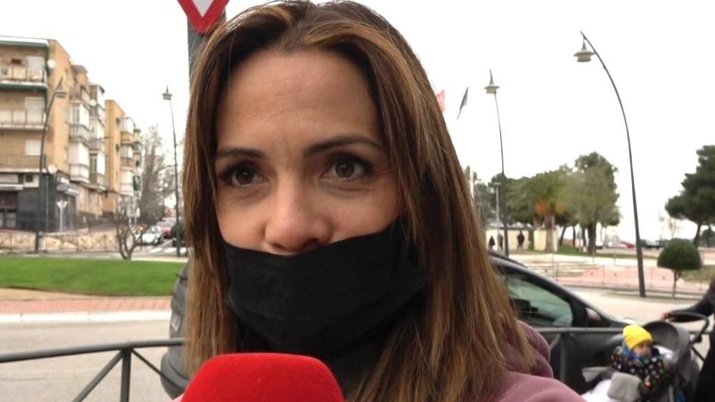 Paola Olmedo, tras su cirugía.