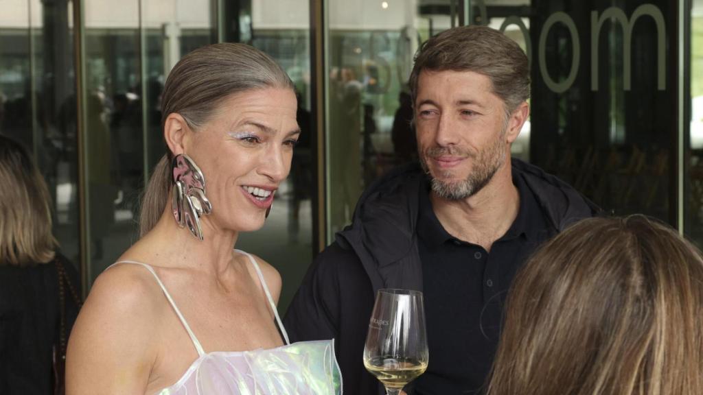 Laura Sánchez y Manuel Escribano, en un acto en Madrid el pasado febrero.