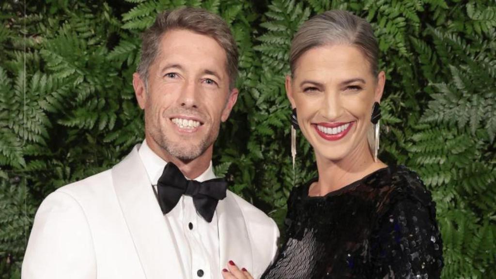 Manuel Escribano y Laura Sánchez, durante un evento en San Sebastián el pasado septiembre.