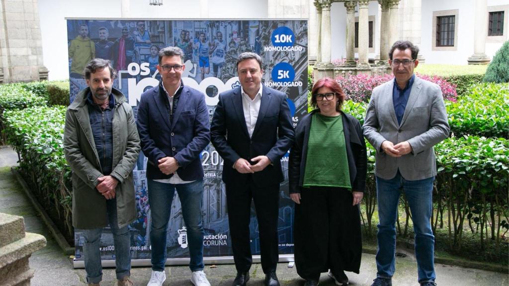 Presentación de la carrera 'Os 10.000 peregrinos'.