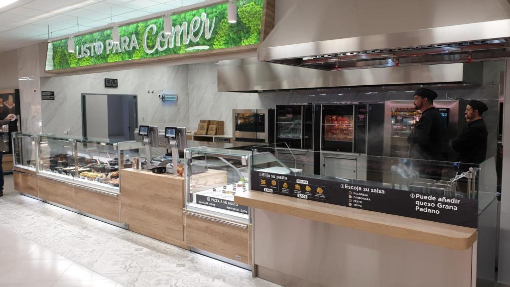 Sección 'Listo para comer' de Mercadona.