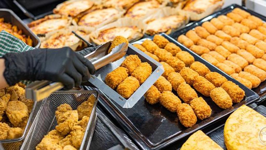 Comida en la sección 'Listo para Comer' de Mercadona.