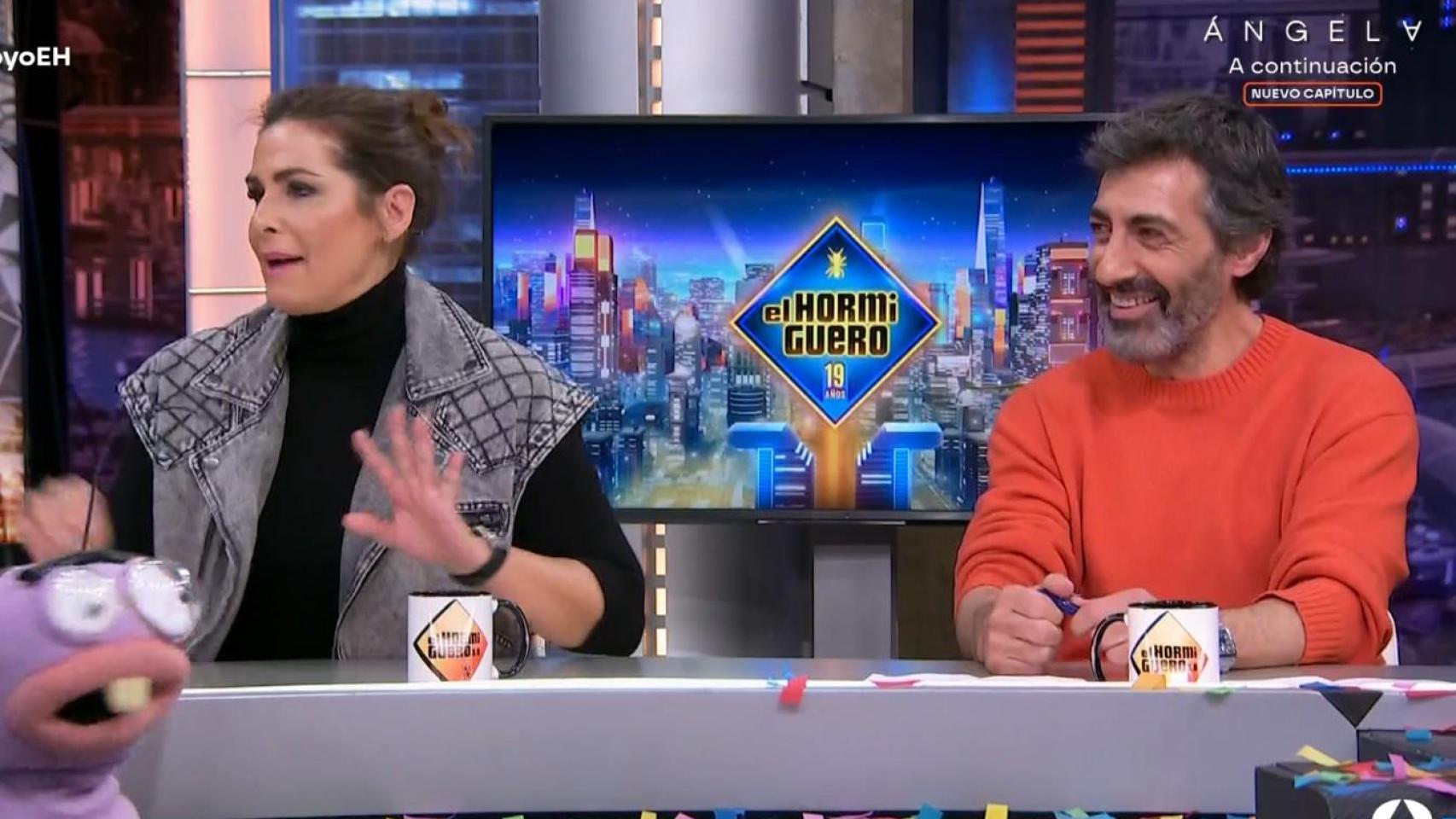 Nuria Roca y Juan del Val, colaboradores de 'El Hormiguero'.