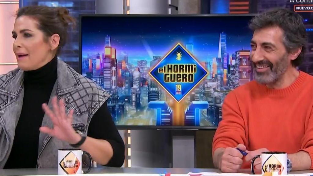 Nuria Roca y Juan del Val, colaboradores de 'El Hormiguero'.