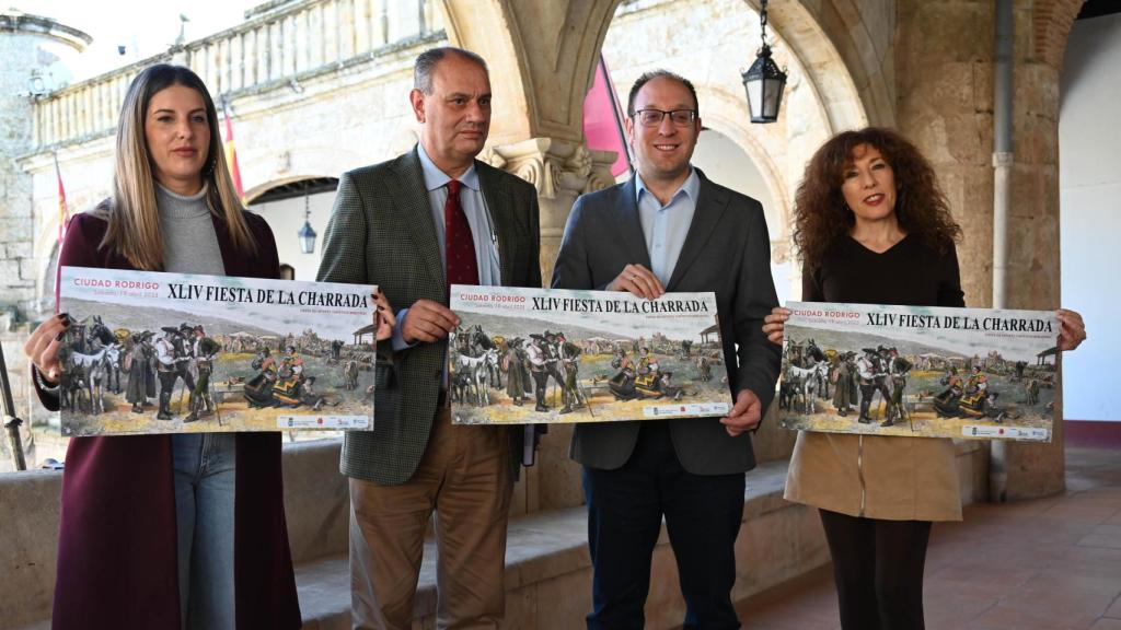 Presentación de la Fiesta de la Charrada 2025 en el Ayuntamiento de Ciudad Rodrigo