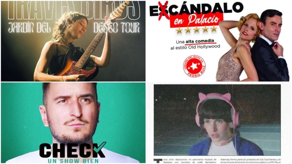 Planes en Santiago de Compostela para el fin de semana: Travis Birds, Mariagrep, Álvaro Casares, teatro y humor