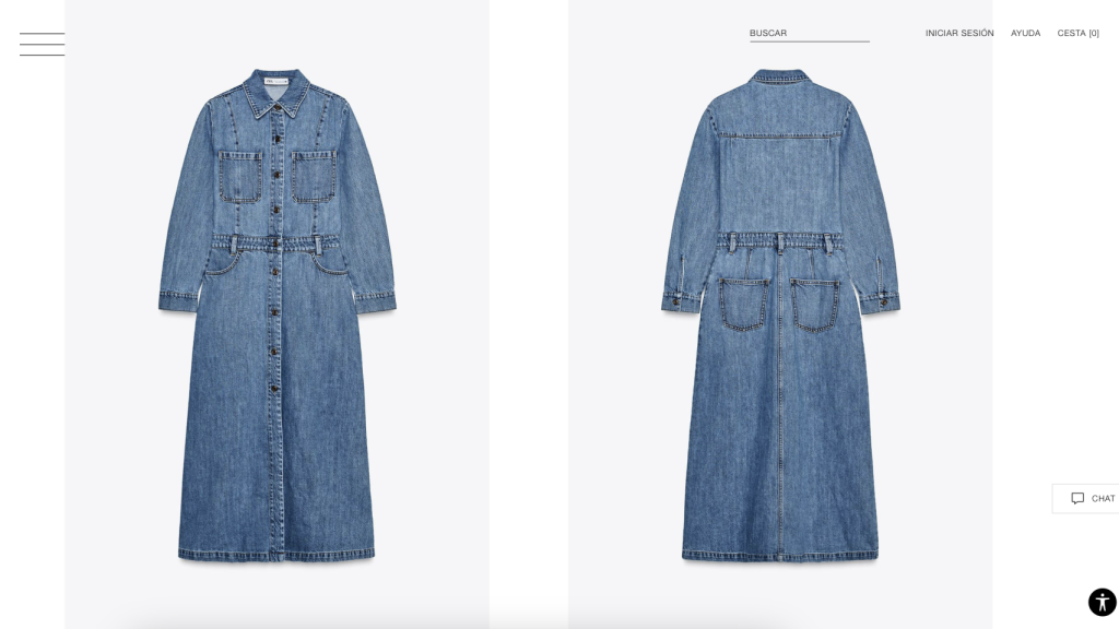 Vestido largo. Ref. 1879/023/427