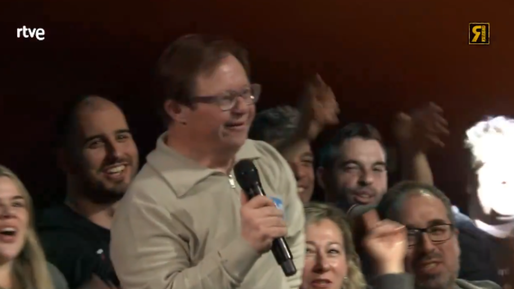 Conceso, usuario de Down Toledo, en 'La Revuelta'.