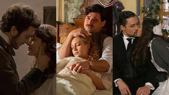 Protagonistas de las primeras temporadas de 'El secreto de Puente Viejo', 'La Promesa' y 'Acacias 38'.