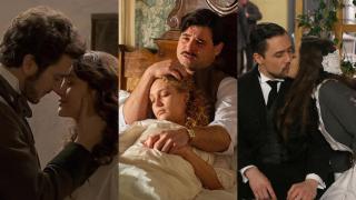 Protagonistas de las primeras temporadas de 'El secreto de Puente Viejo', 'La Promesa' y 'Acacias 38'.