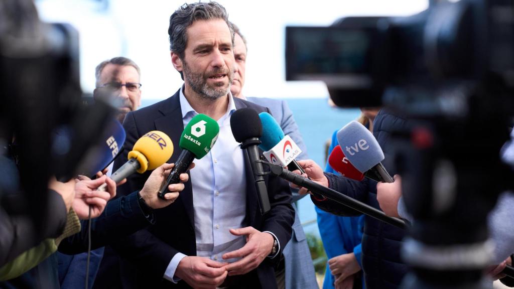 El vicesecretario de Cultura y Sociedad Abierta del PP, Borja Sémper, este viernes en Santander.