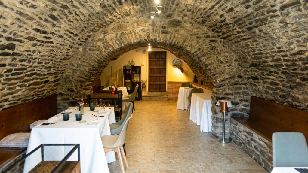 Interior del restaurante Casa Rubén.