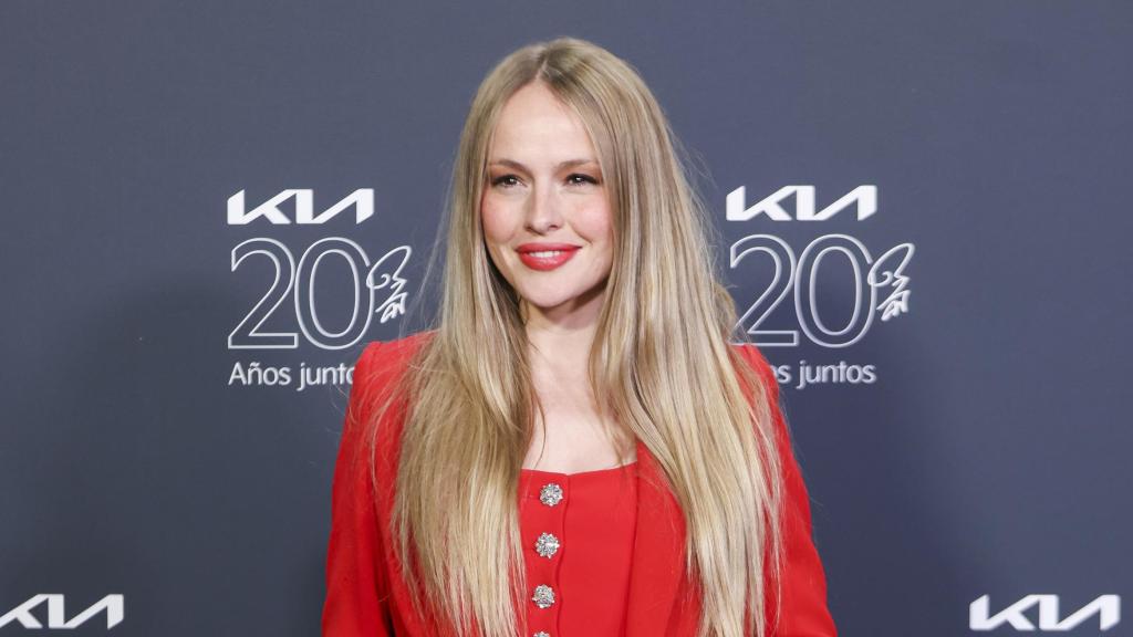 La actriz, este pasado jueves, día 20, en el evento de KIA.