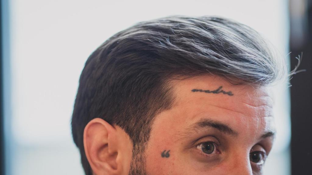 Detalle del tatuaje 'Madre'. Foto: Sara Fernández