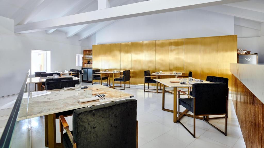 El interior del restaurante.