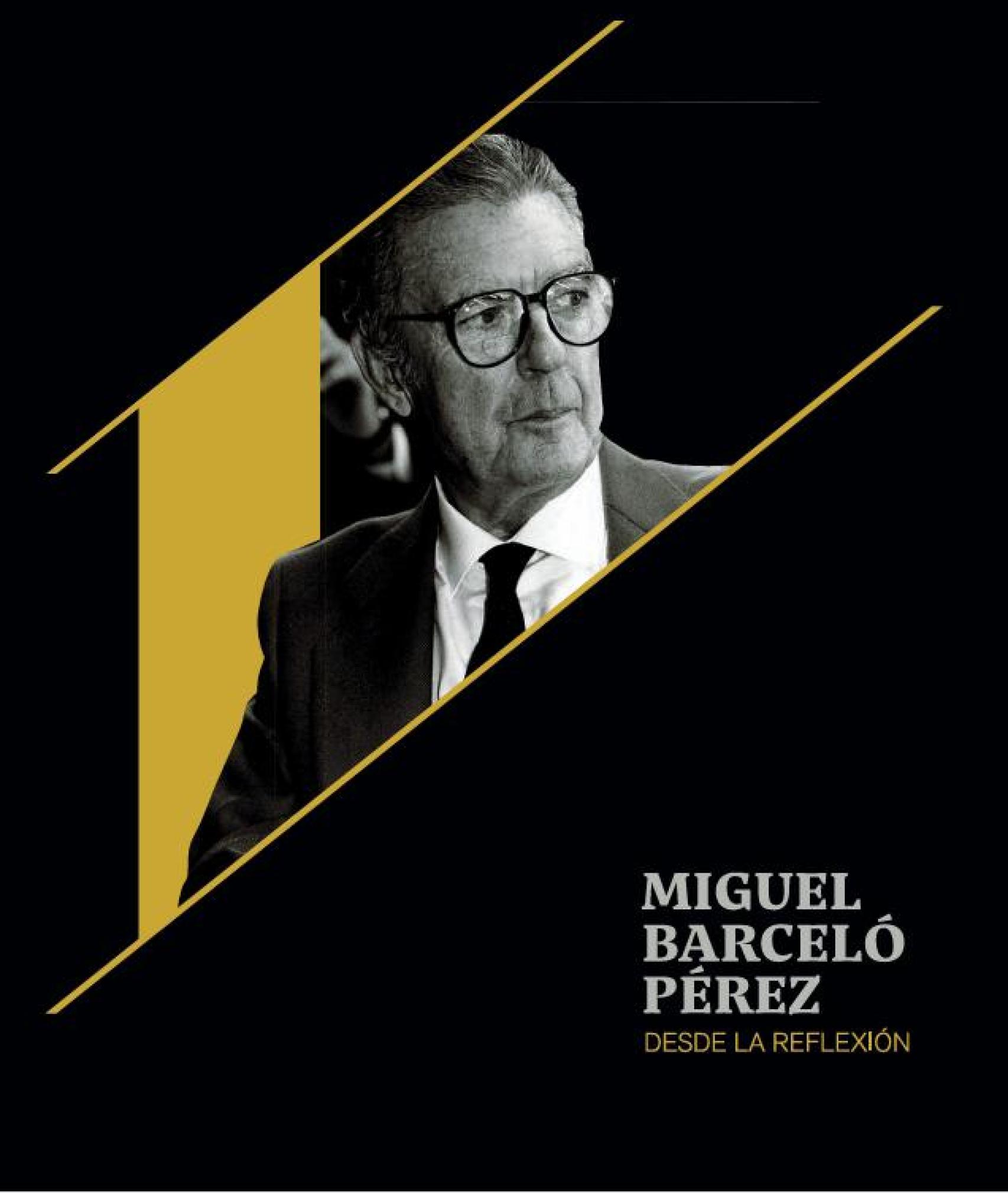 Portada del libro sobre Miguel Barceló del periodista alicantino Martín Sanz.