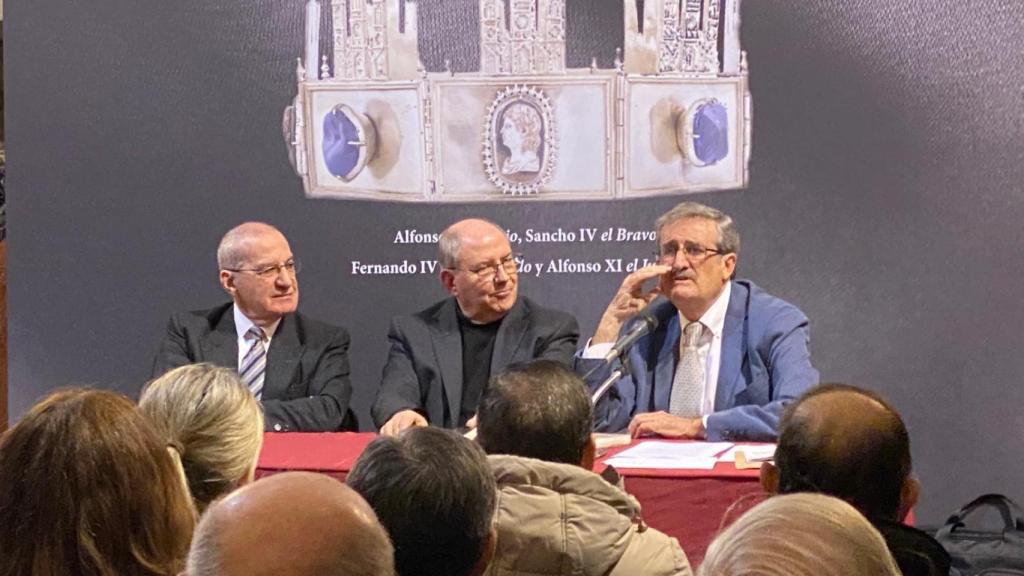 Un momento de la presentación del libro de Martín Molina.