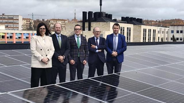 La Universidad de Salamanca e Iberdrola inauguran la primera instalación solar en el Campus Unamuno