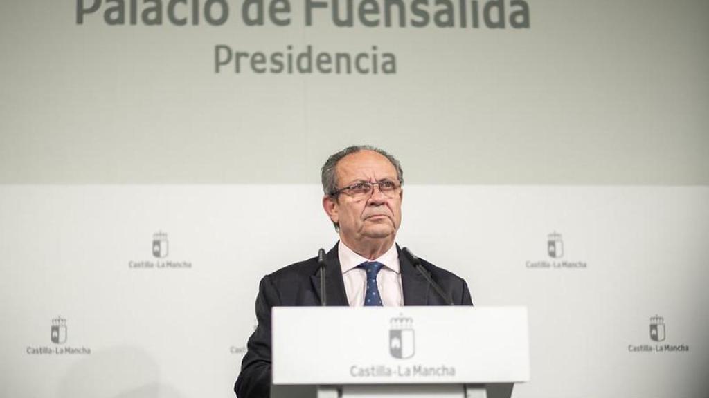 Juan Alfonso Ruiz Molina, este viernes en rueda de prensa.