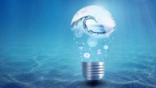 Imagen que representa la economía azul.