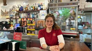 María Eugenia, camarera del Cerro.