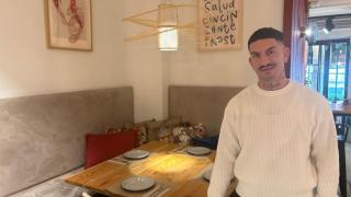 Ángel, responsable del restaurante Onze.