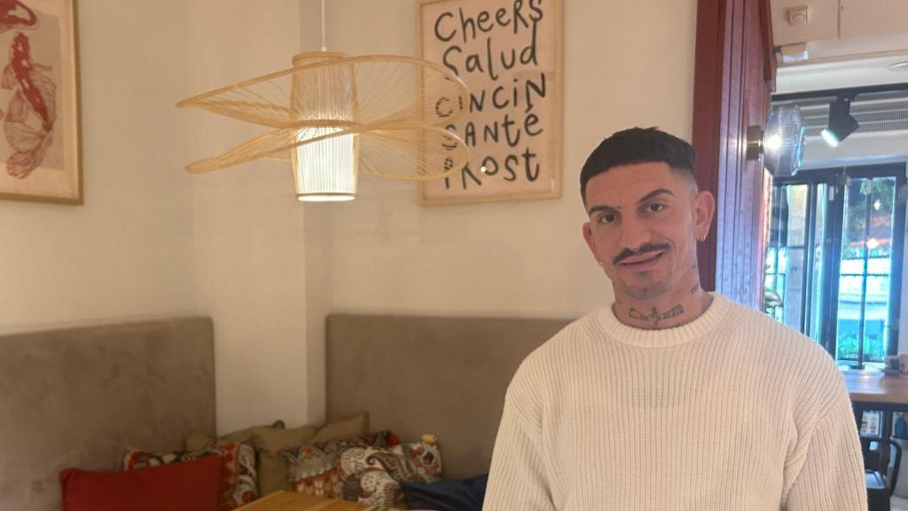 Ángel, responsable del restaurante Onze.