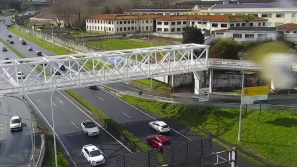 Cámara de la DGT en la ubicación del segundo accidente