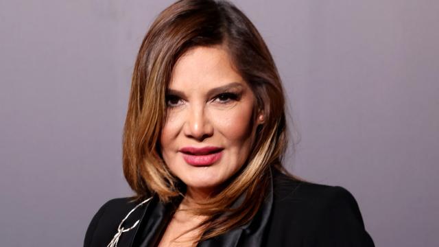 La presentadora venezolana Ivonne Reyes en su último acto público, el pasado 19 de febrero.