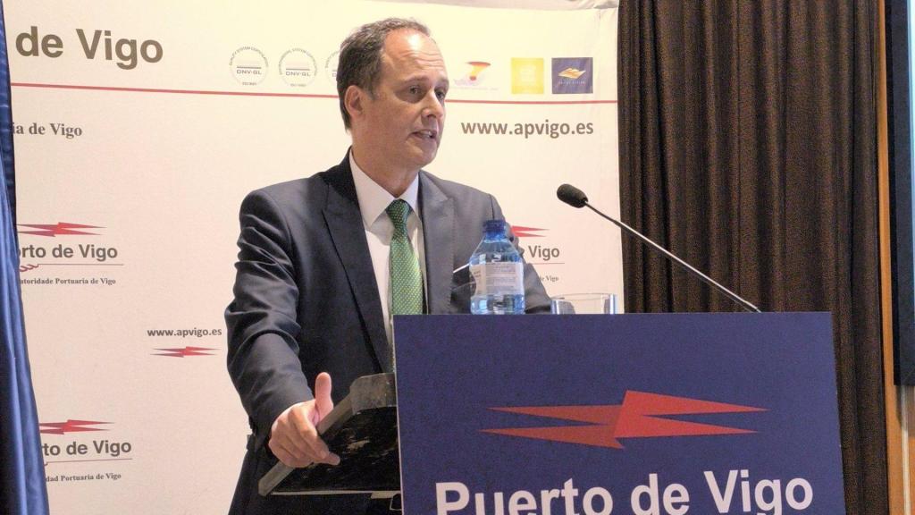 Carlos Botana, presidente de la Autoridad Portuaria de Vigo