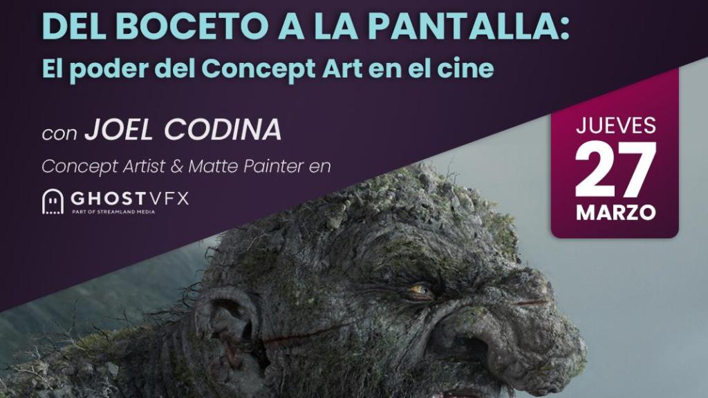 Animum invita a explorar el arte del cine con Joel Codina, Concept Artist y Matte Painter de Star Wars y Star Trek