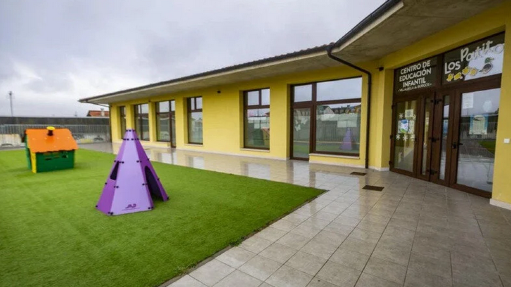 Imagen del interior de la escuela infantil Los Patitos