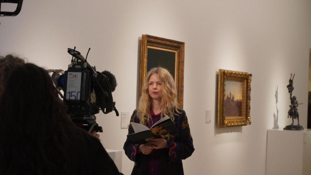 Christina Rosenvinge recitando una selección de sus poemas