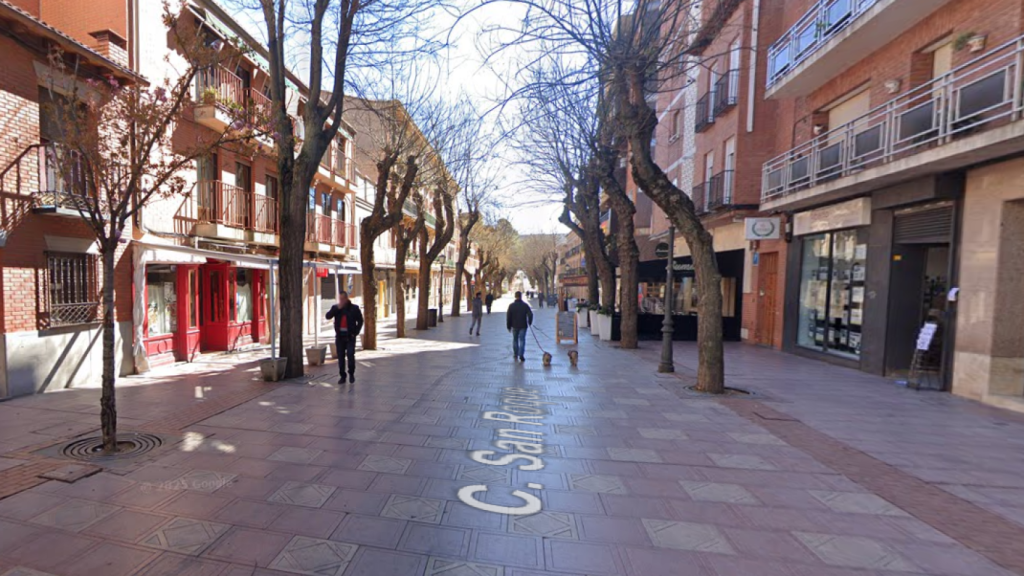 Calle San Roque de Guadalajara. Foto: Google Maps.