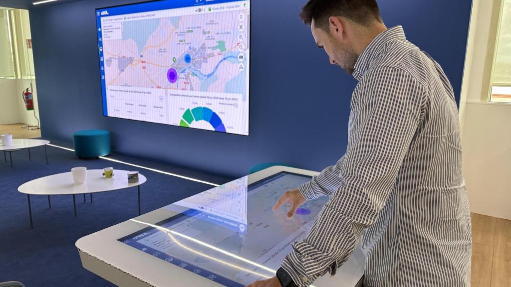 El COI (Centro de Operaciones) de Aqualia en Toledo.