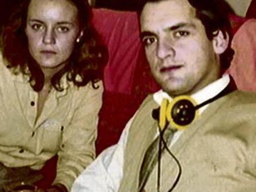 Lourdes y Mario en una foto antigua.