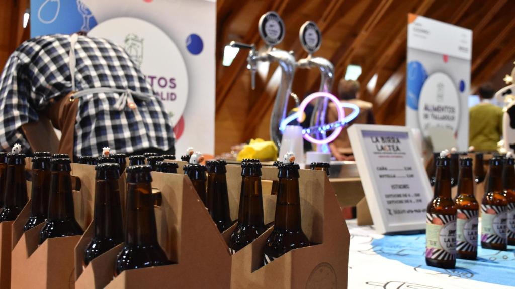La cerveza artesana es uno de los productos que se pueden degustar en la V Feria de Alimentos de Valladolid