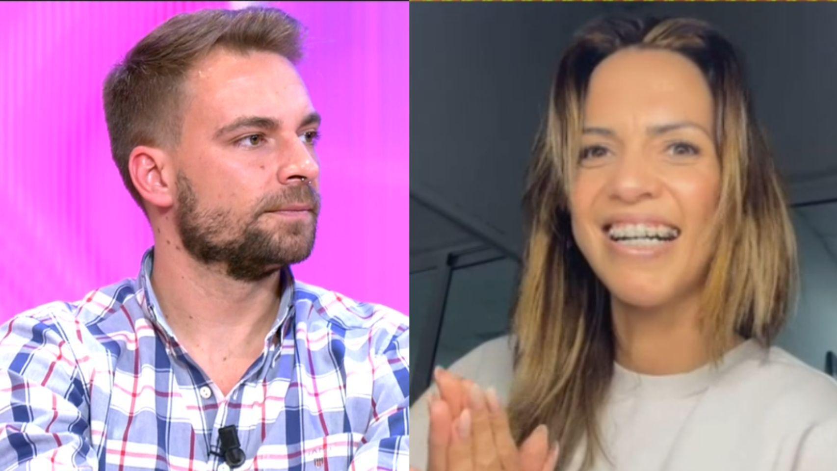 Paola Olmedo y José María Almoguera, en un fotomontaje