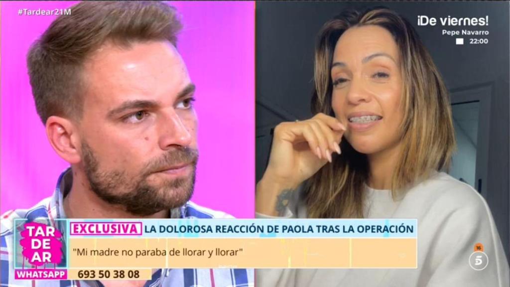 José María Almoguera y Paola Olmedo, en 'Tardear'