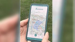 Imagen de la nueva aplicación para el precinto digital de caza mayor en Castilla y León.