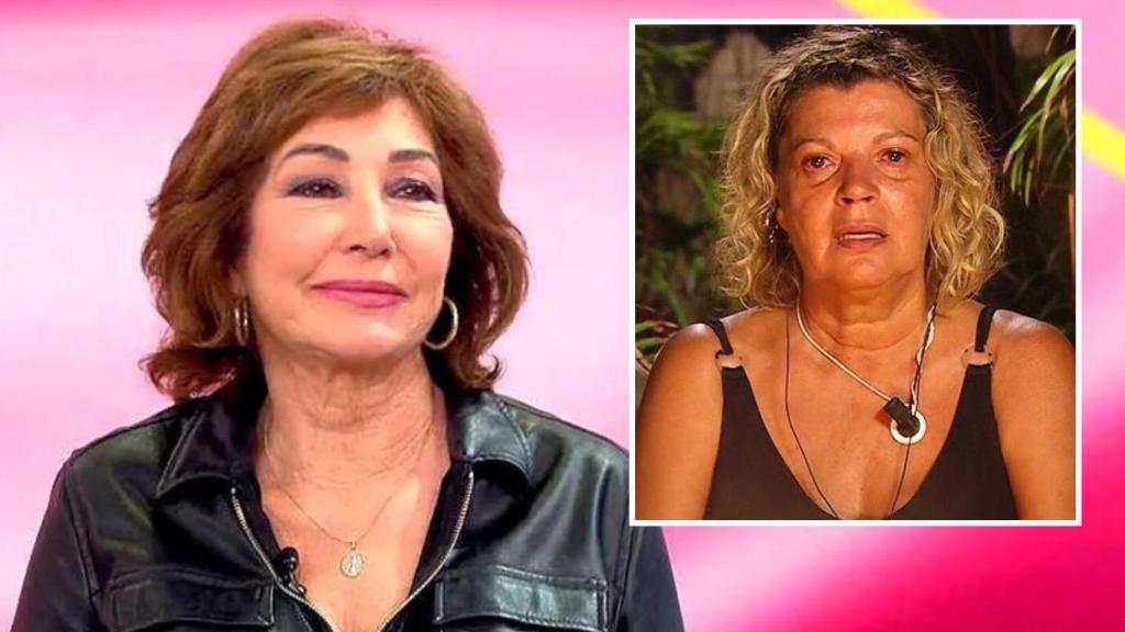Collage con Ana Rosa Quintana en 'El programa de AR' y Terelu Campos en 'Supervivientes'.