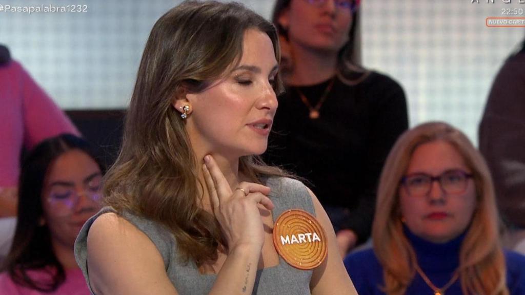Marta Pombo en ‘Pasapalabra’.