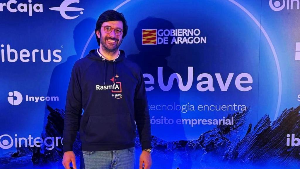 David Blázquez, en el congreso 'The Wave' en Zaragoza