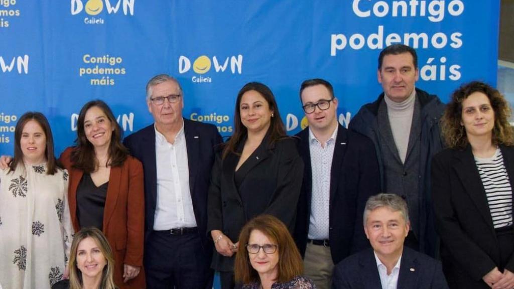 25 aniversario de Down Coruña con motivo del Día Mundial del Síndrome de Down.