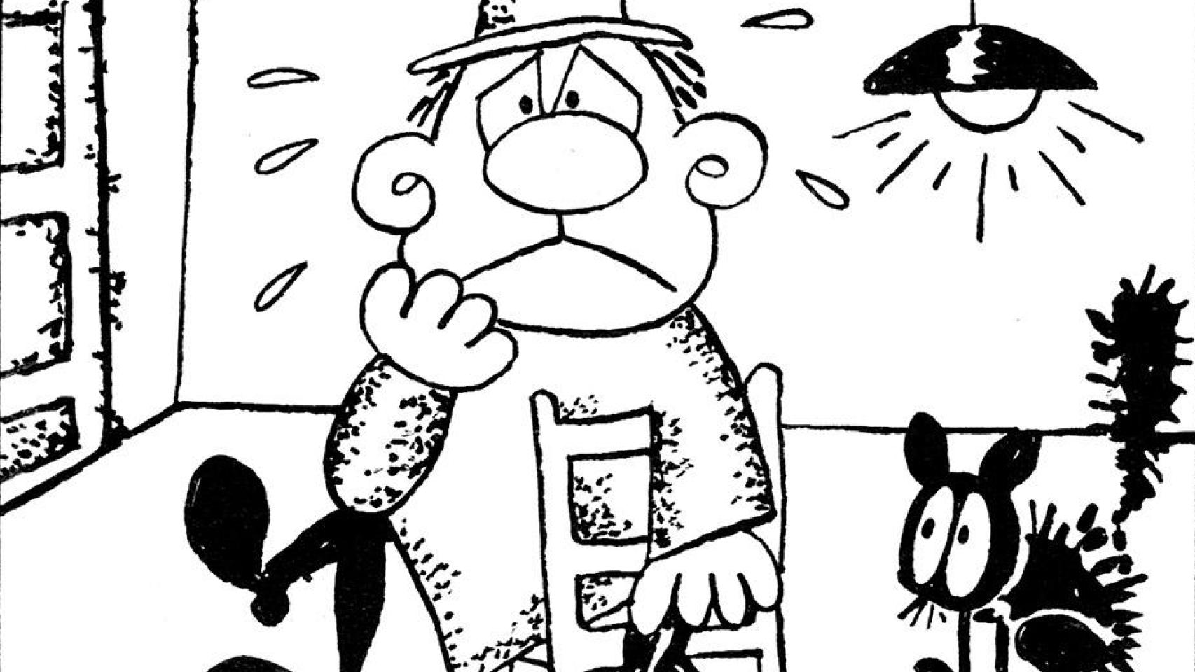 Viñeta de 'El caso de las cabezas cortadas' (Nórdica), de Gonzalo Suárez