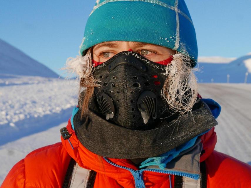 Begoña Alday en la Classic 6633 Arctic Ultra en Canadá