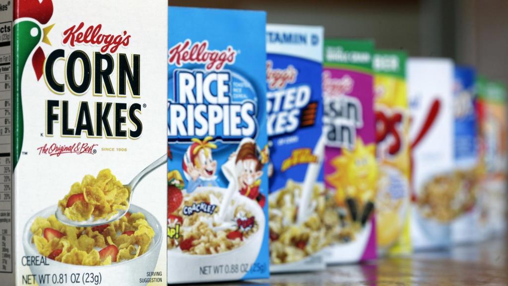 Corn Flakes y otras marcas de cereales pertenecen a Kellogg´s