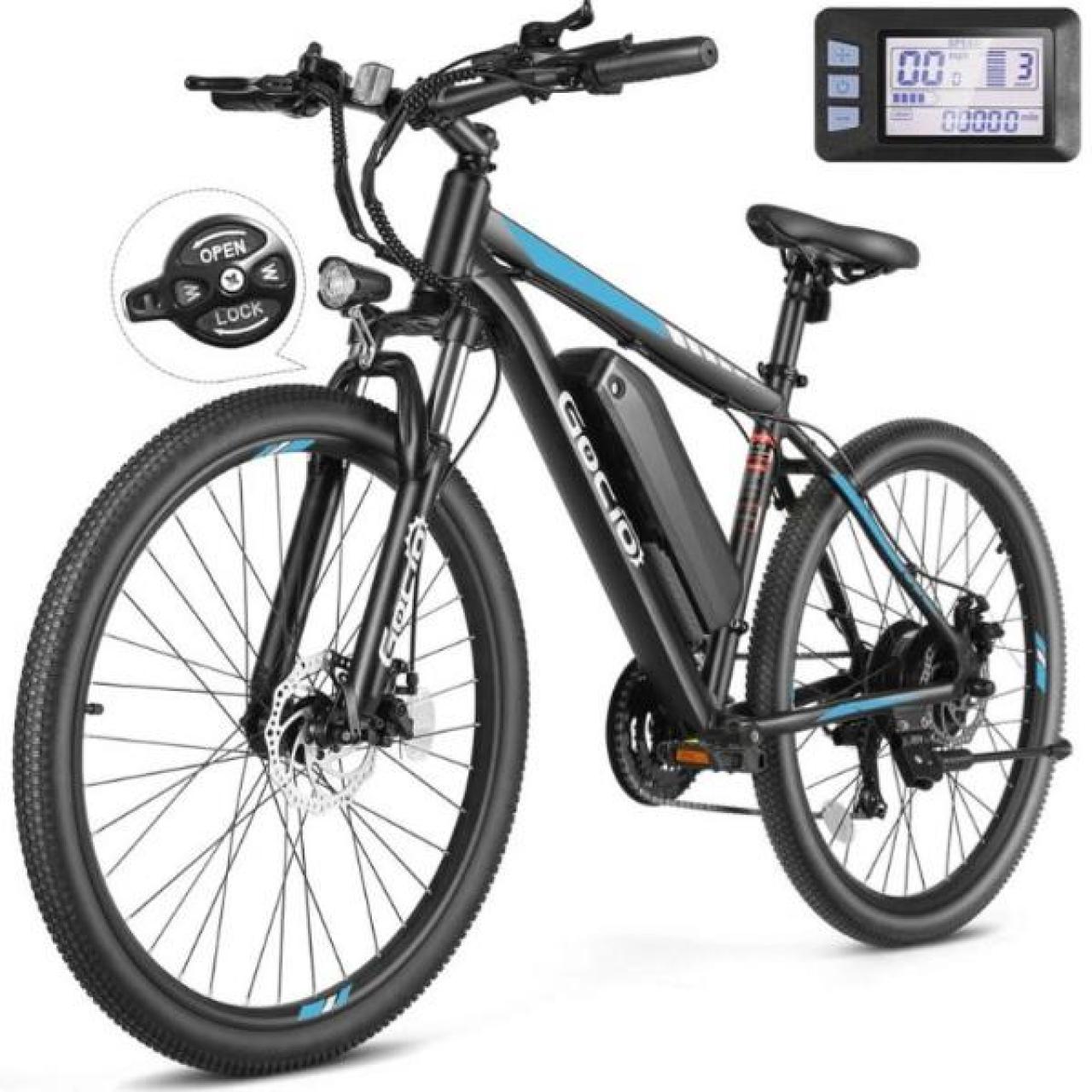 La bicicleta eléctrica de Walmart es sumamente segura y eficiente.
