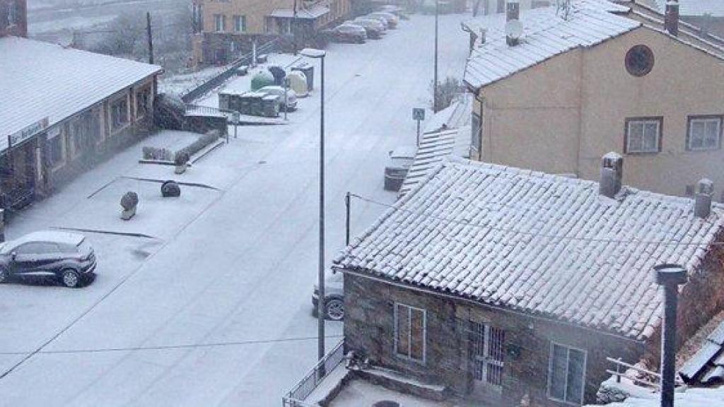 Nieve en la provincia de Ávila