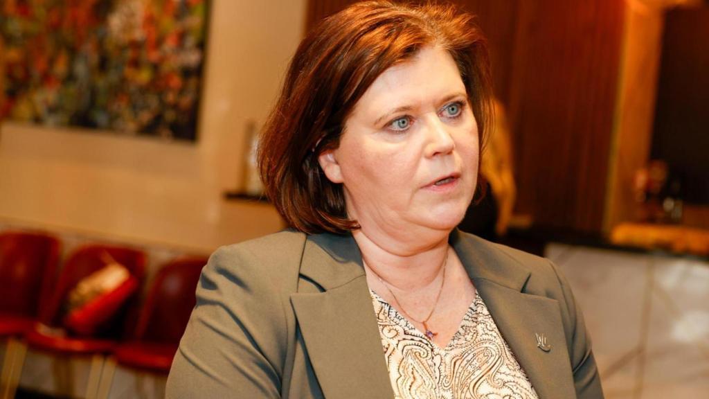 La ministra islandesa de Educación, Ásthildur Lóa Thórsdóttir